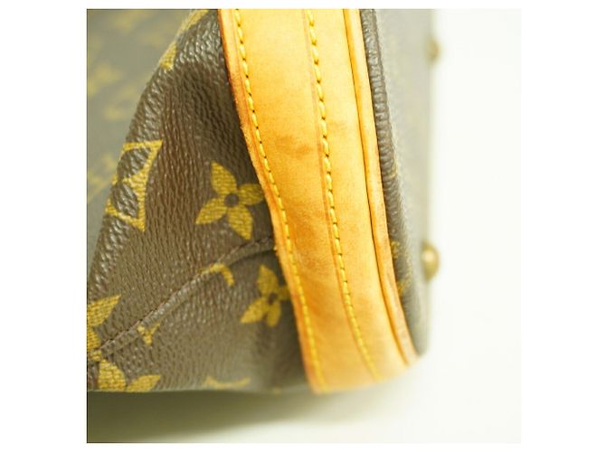 Borsa Tote Louis Vuitton Monogram Bucket PM Marrone - vista 8
