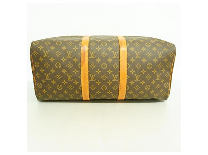 Louis Vuitton Boston Monogram Keepall 50 Marrone - vista 3