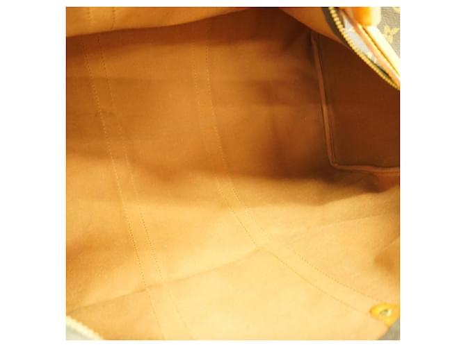 Louis Vuitton Boston Monogram Keepall 50 Marrone - vista 4