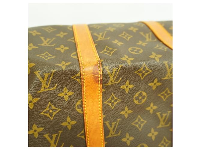 Louis Vuitton Boston Monogram Keepall 50 Marrone - vista 9