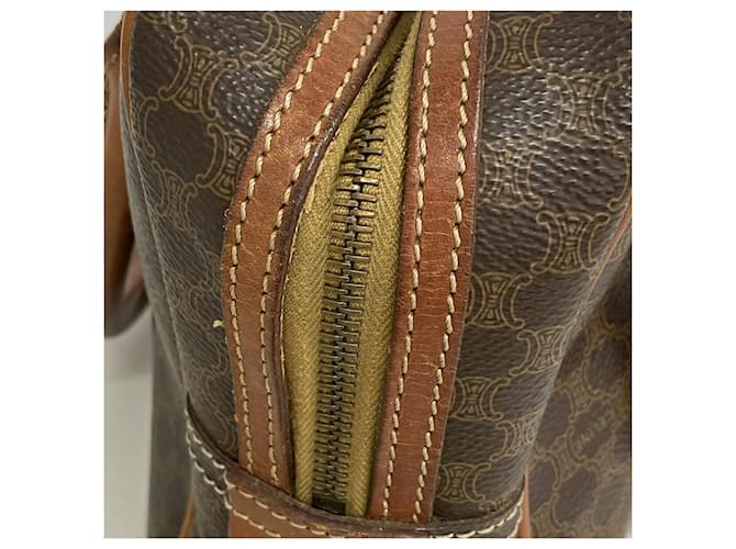 Céline Borsa Celine Macadam Brown da donna Marrone - vista 7