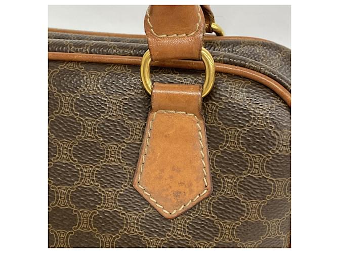 Céline Borsa Celine Macadam Brown da donna Marrone - vista 8