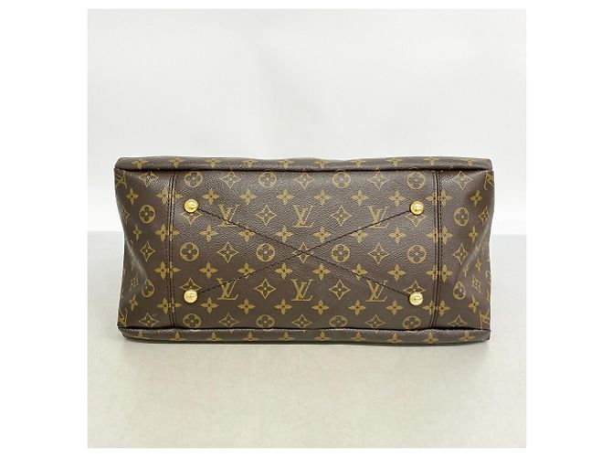 Borsa a tracolla Louis Vuitton Monogram Artsy MM Marrone - vista 3