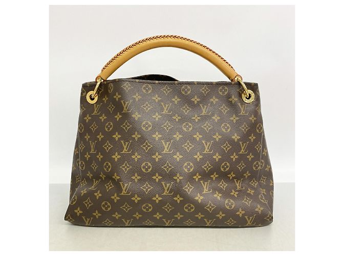 Borsa a tracolla Louis Vuitton Monogram Artsy MM Marrone - vista 9