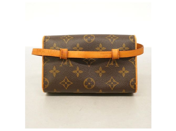 Louis Vuitton Monogram Pochette Florentine Fanny Pack Marrone - vista 11