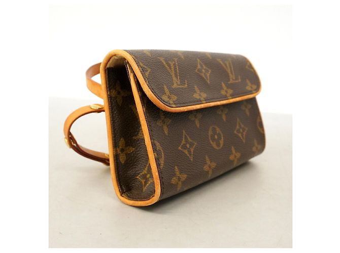 Louis Vuitton Monogram Pochette Florentine Fanny Pack Marrone - vista 2