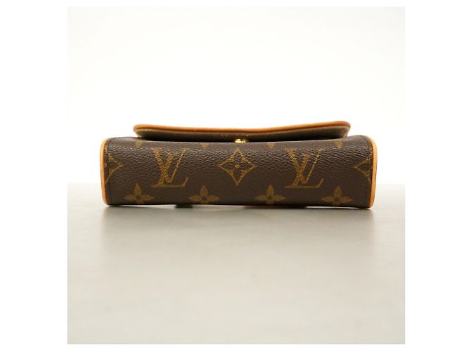Louis Vuitton Monogram Pochette Florentine Fanny Pack Marrone - vista 3