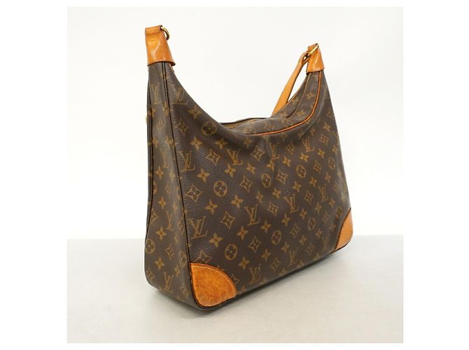 Borsa a tracolla Louis Vuitton Monogram Boulogne 35 Marrone - vista 2