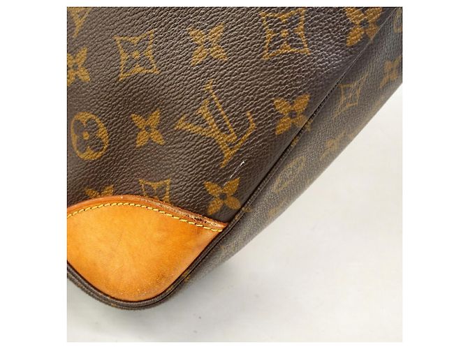 Borsa a tracolla Louis Vuitton Monogram Boulogne 35 Marrone - vista 7