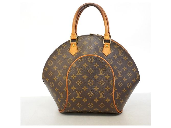 Borsa Louis Vuitton Monogram Ellipse MM Marrone - vista 11