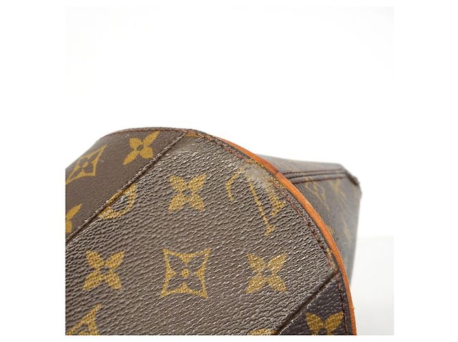Borsa Louis Vuitton Monogram Ellipse MM Marrone - vista 7