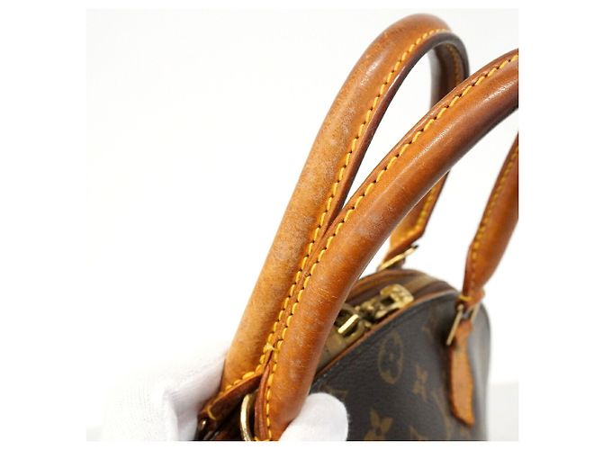 Borsa Louis Vuitton Monogram Ellipse MM Marrone - vista 8