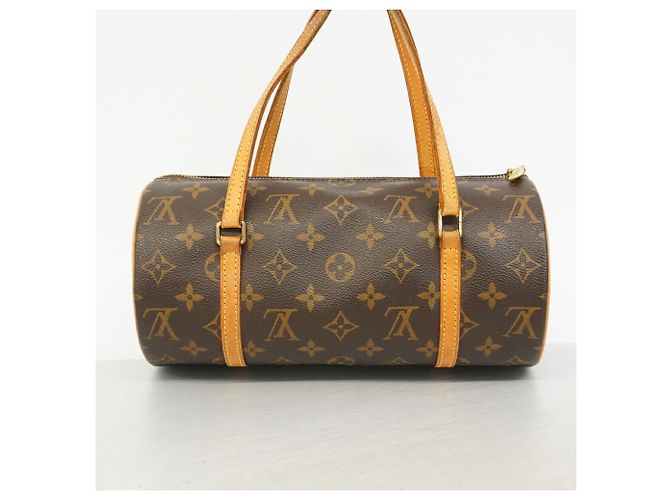 Borsa Louis Vuitton Monogram Papillon 26 Marrone - vista 10