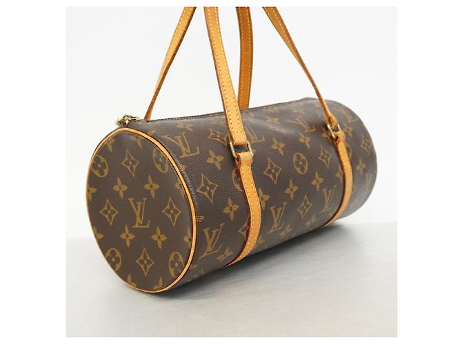 Borsa Louis Vuitton Monogram Papillon 26 Marrone - vista 2