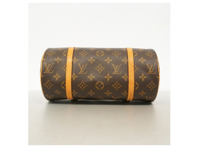 Borsa Louis Vuitton Monogram Papillon 26 Marrone - vista 3