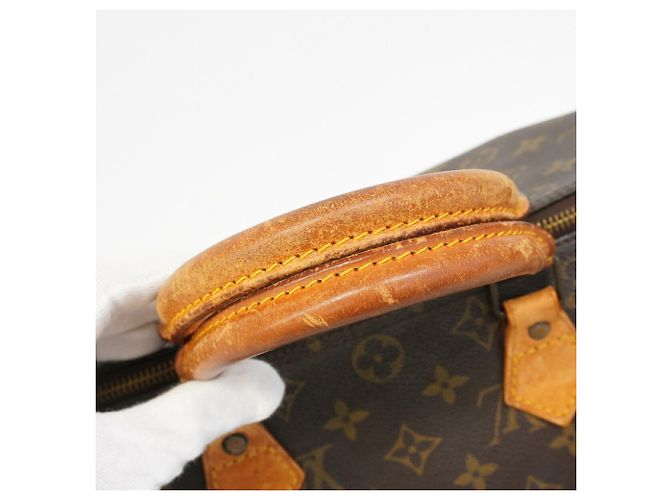 Borsa Louis Vuitton Monogram Speedy 30 Marrone - vista 7