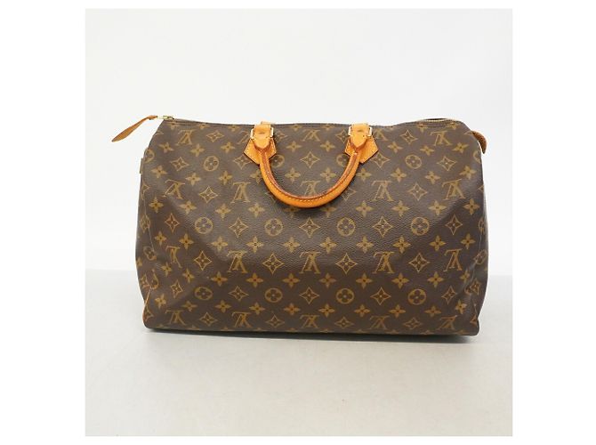 Borsa Louis Vuitton Monogram Speedy 40 Marrone - vista 13