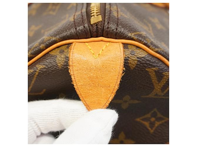 Borsa Louis Vuitton Monogram Speedy 40 Marrone - vista 5