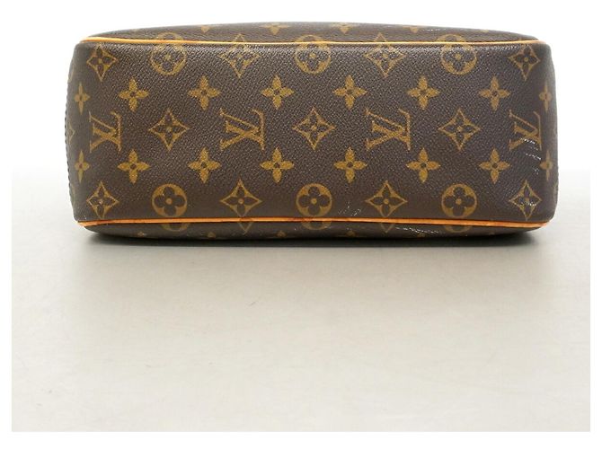 Borsa Louis Vuitton Monogram Trouville Marrone - vista 3