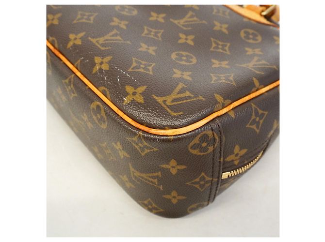 Borsa Louis Vuitton Monogram Trouville Marrone - vista 6