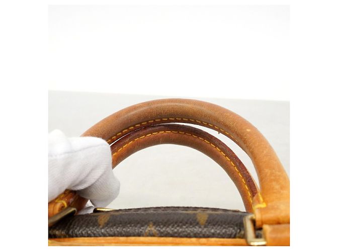 Borsa Louis Vuitton Monogram Trouville Marrone - vista 9