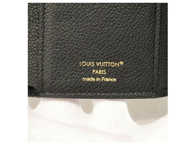 Cartera Tri-Fold Louis Vuitton Negro Beige - vista 5