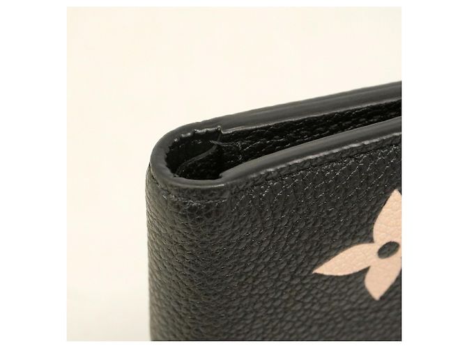 Cartera Tri-Fold Louis Vuitton Negro Beige - vista 7