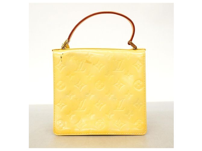 Borsa Louis Vuitton Vernis Spring Street Grigio - vista 11