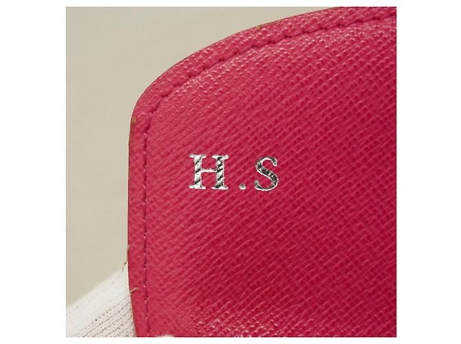 Louis Vuitton Monogram Portefeuille Emilie Long Wallet Marrone Rosa - vista 6
