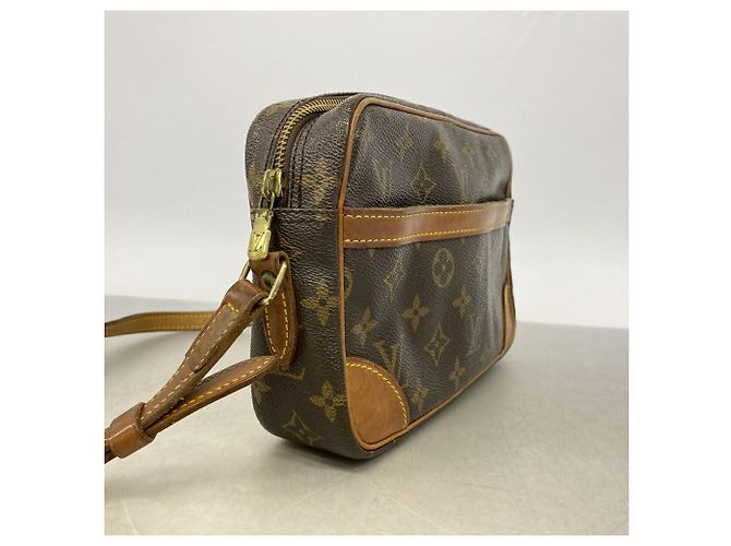 Borsa a tracolla Louis Vuitton Monogram Trocadero 24 Marrone - vista 2