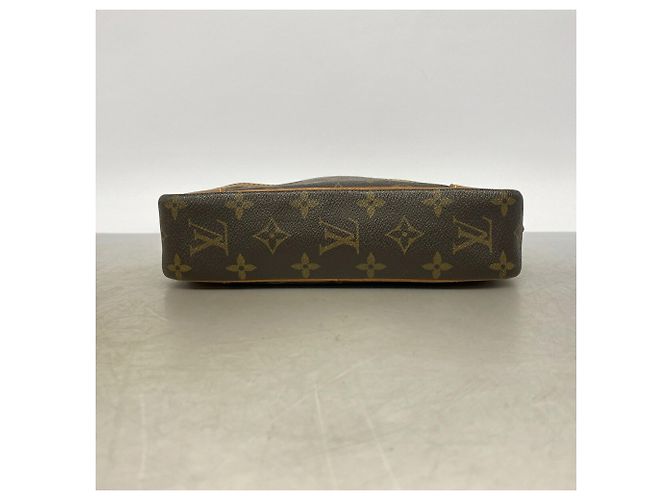 Borsa a tracolla Louis Vuitton Monogram Trocadero 24 Marrone - vista 3