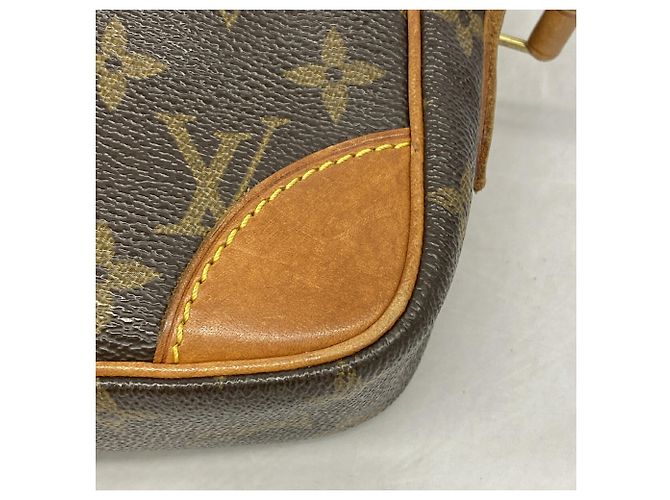 Borsa a tracolla Louis Vuitton Monogram Trocadero 24 Marrone - vista 7