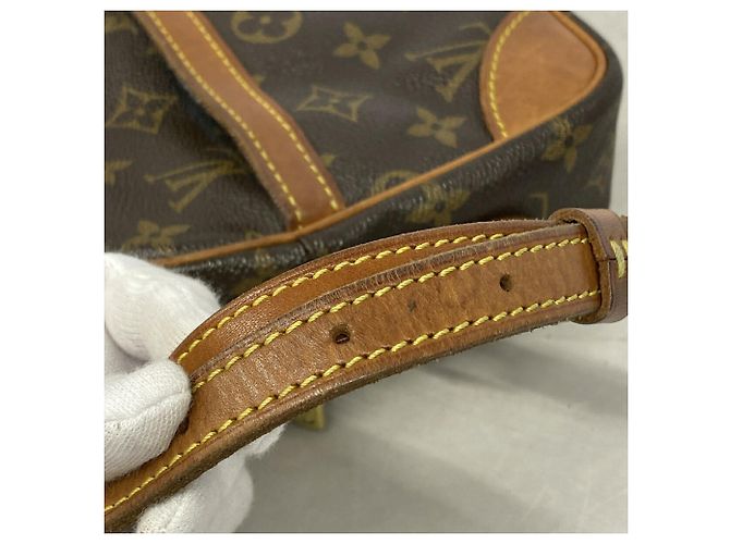 Borsa a tracolla Louis Vuitton Monogram Trocadero 24 Marrone - vista 9