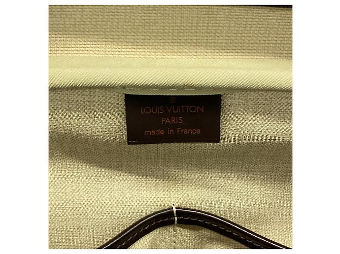 Borsa Louis Vuitton Damier Deauville Damier ebene - vista 5