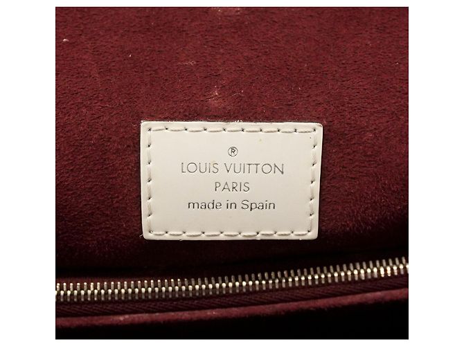 Borsa Louis Vuitton Bianca Bianco - vista 5
