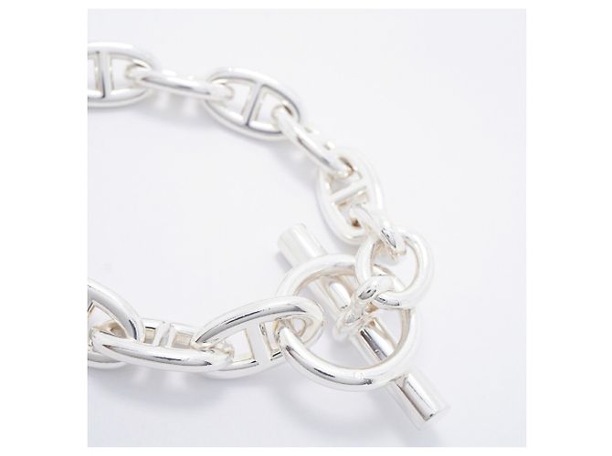 Hermès Bracciale Hermes Chaine d'Ancre GM Silver - vista 2