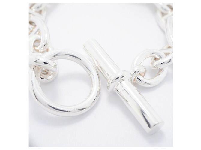 Hermès Bracciale Hermes Chaine d'Ancre GM Silver - vista 4