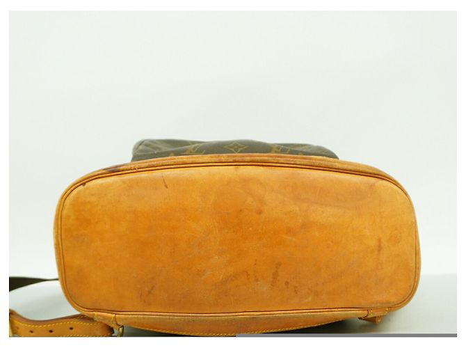 Zaino Louis Vuitton Monogram Montsouris GM M51135 Marrone - vista 3