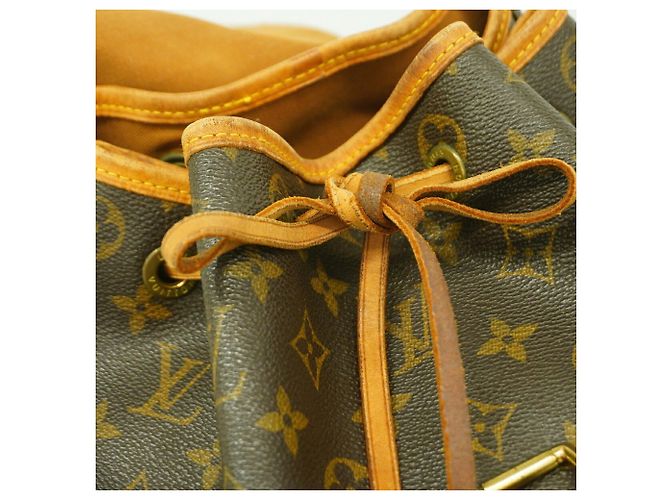 Zaino Louis Vuitton Monogram Montsouris GM M51135 Marrone - vista 7