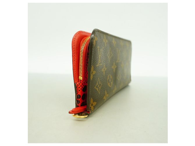 Louis Vuitton Monogram Portefeuille Insolite Long Wallet Rosso - vista 2