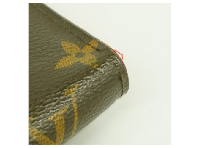 Louis Vuitton Monogram Portefeuille Insolite Long Wallet Rosso - vista 6