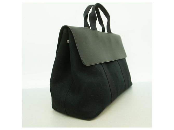 Hermès Borsa Tote Hermes Valparaiso MM Nero - vista 2