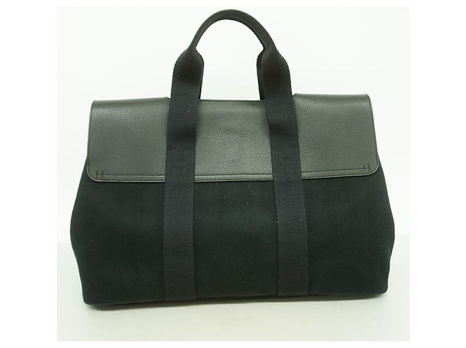Hermès Borsa Tote Hermes Valparaiso MM Nero - vista 7
