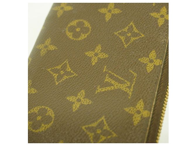 Louis Vuitton Monogram Zippy Wallet M60936 - Grenade Rosso - vista 7