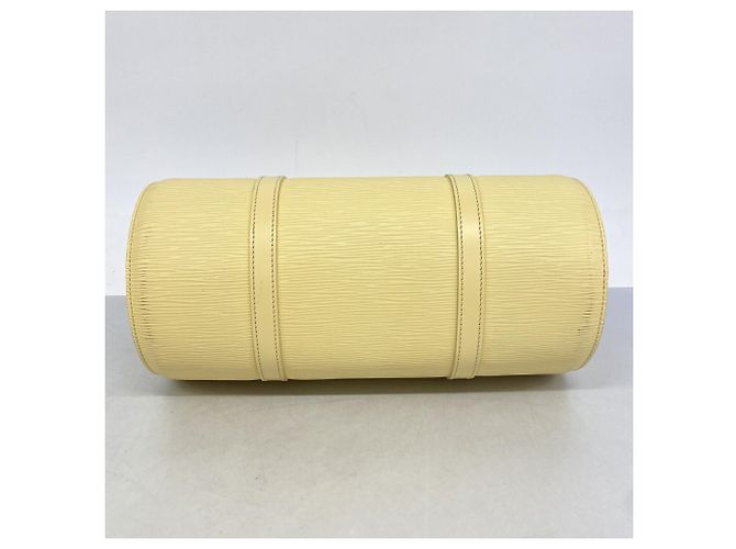 Borsa Louis Vuitton Epi Soufflot Giallo - vista 3