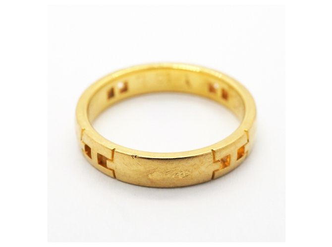 Ring Hermès Anello Hermes Ever Hercules in oro giallo 18K - vista 12