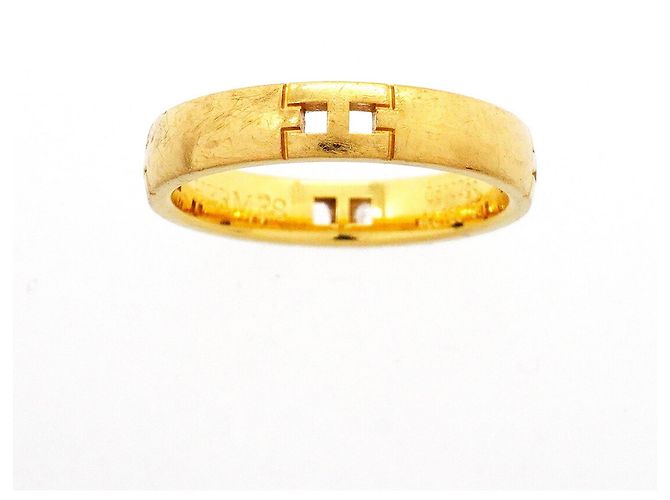 Ring Hermès Anello Hermes Ever Hercules in oro giallo 18K - vista 2