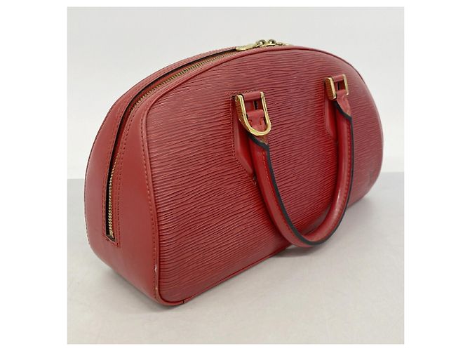 Borsa Louis Vuitton Epi Jasmine in Castilian Red Rosso - vista 2