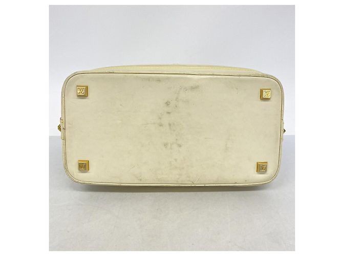 Bolso Louis Vuitton Suhali Lockit MM Blanco - vista 3