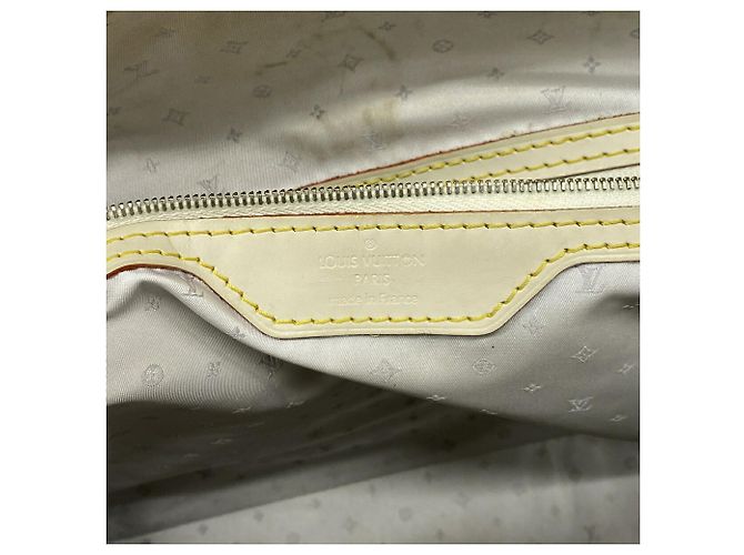 Bolso Louis Vuitton Suhali Lockit MM Blanco - vista 5